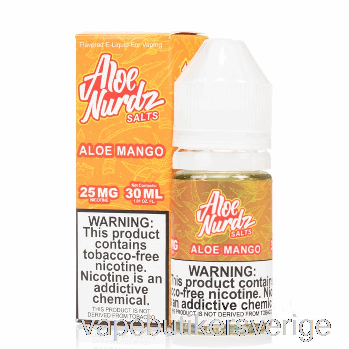 Vape Sverige Aloe Mango - Moln Nurdz Salter - 30ml 50mg